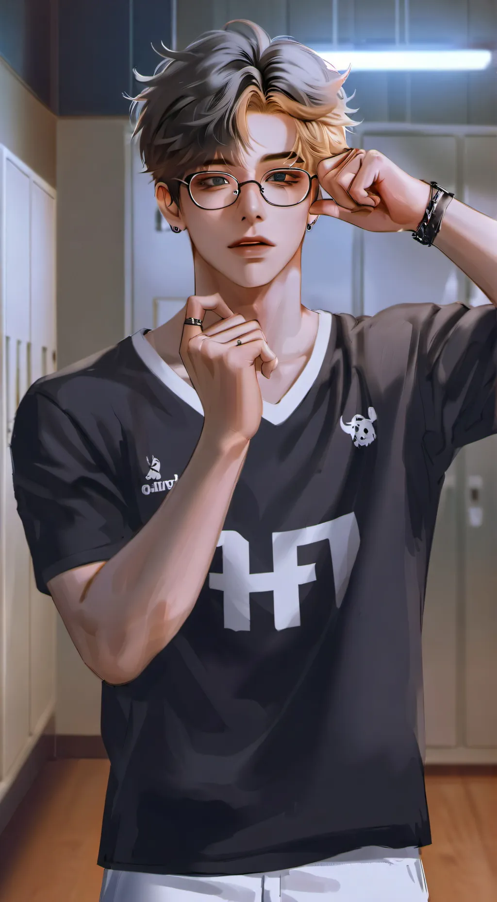 ai character: Joon-go  background