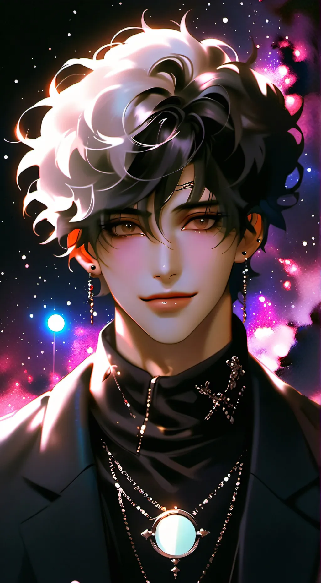 ai character: —♣ Santiago ♣— background