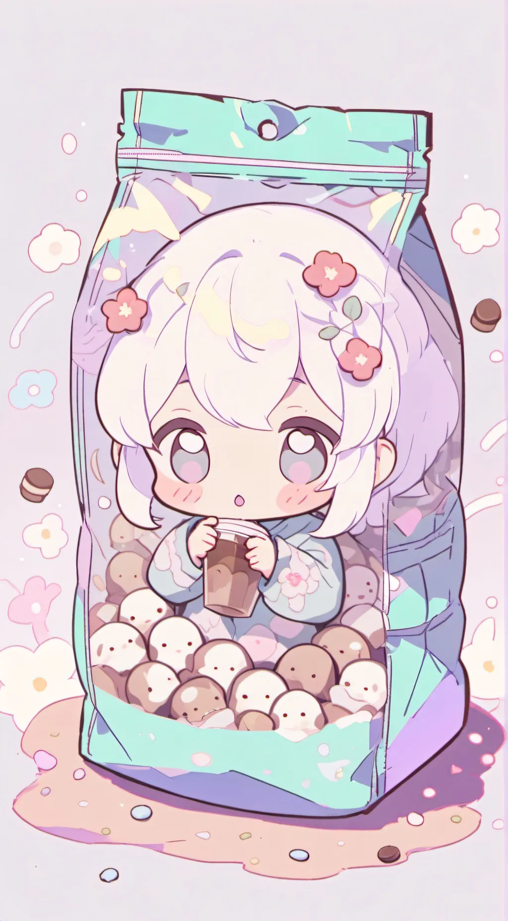 ai character: 𝙺𝚘𝚙𝚒𝚔𝚘 𝙱𝚊𝚋𝚒𝚎𝚜 background