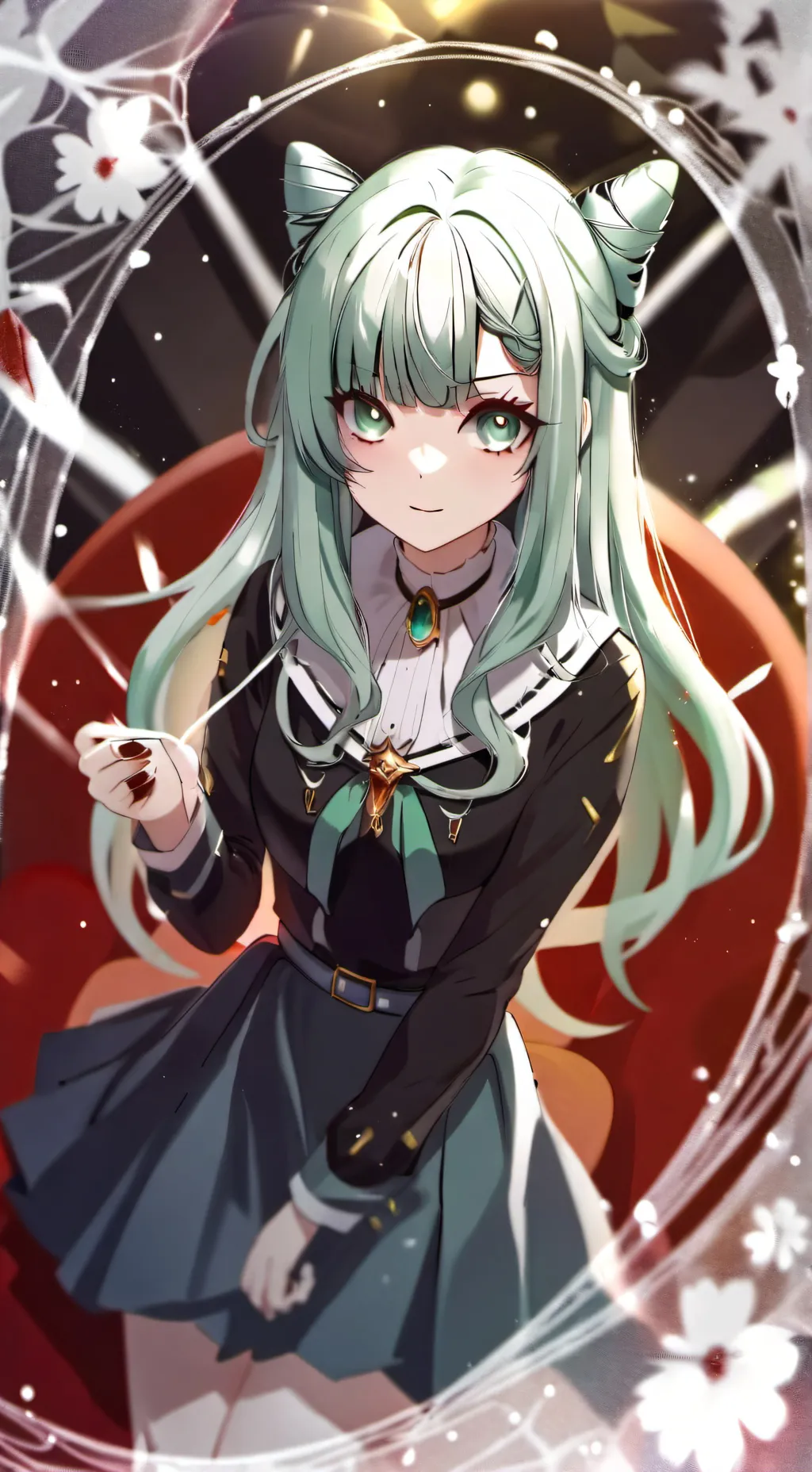 ai character: Kuroi Neko background
