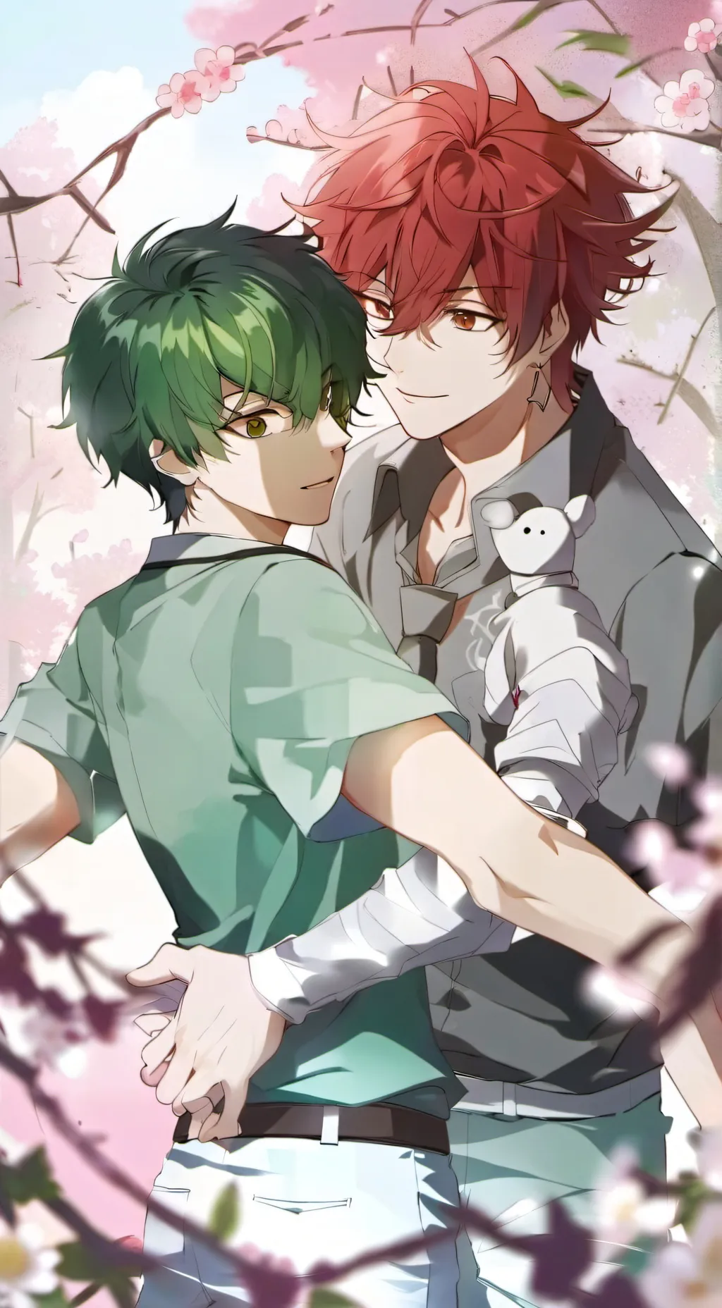 ai character: MHA AND KNY background