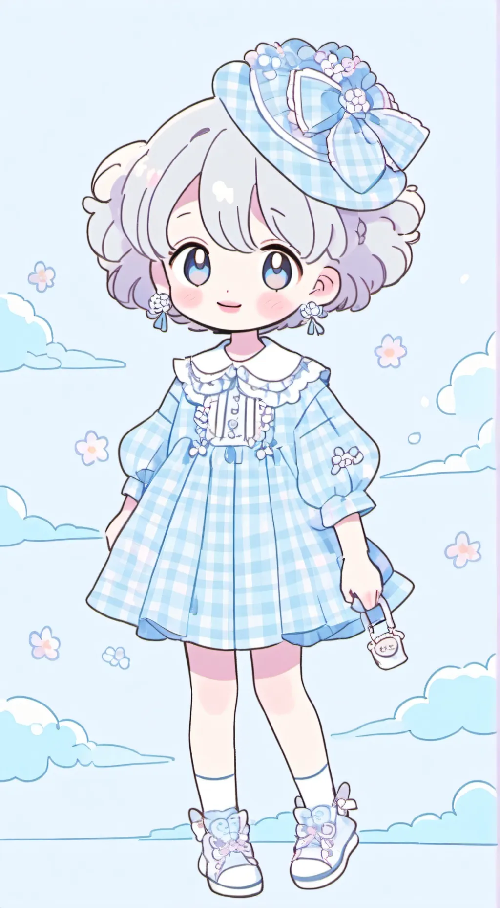 ai character: SUS VEE background