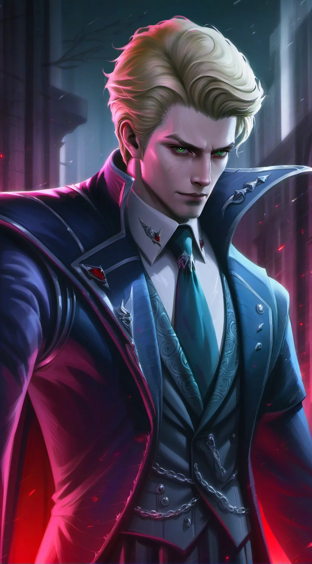 ai character: Vampire Lorenzo background