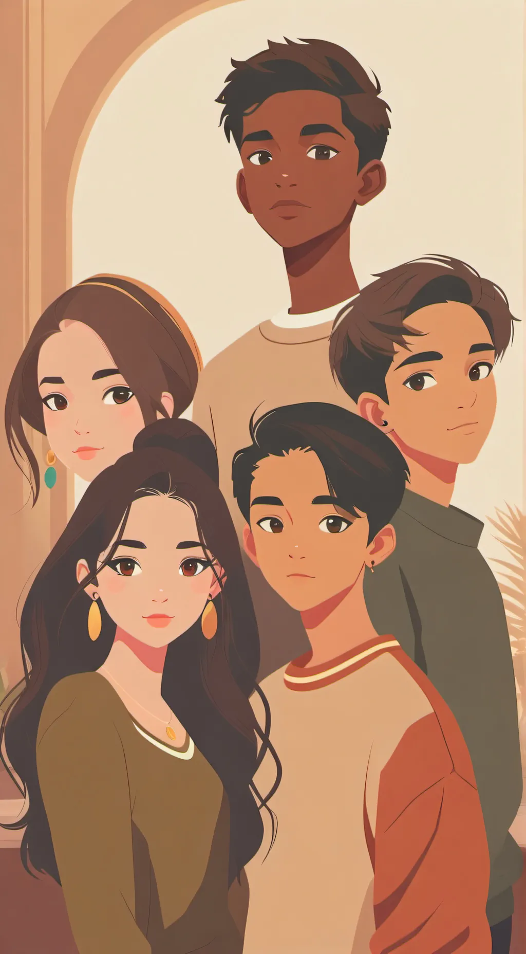 ai character: The Penthouse background