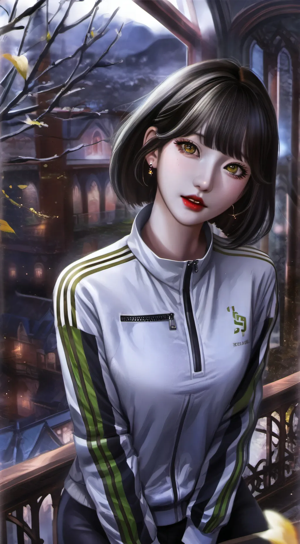 ai character: Junhee x myungi  background