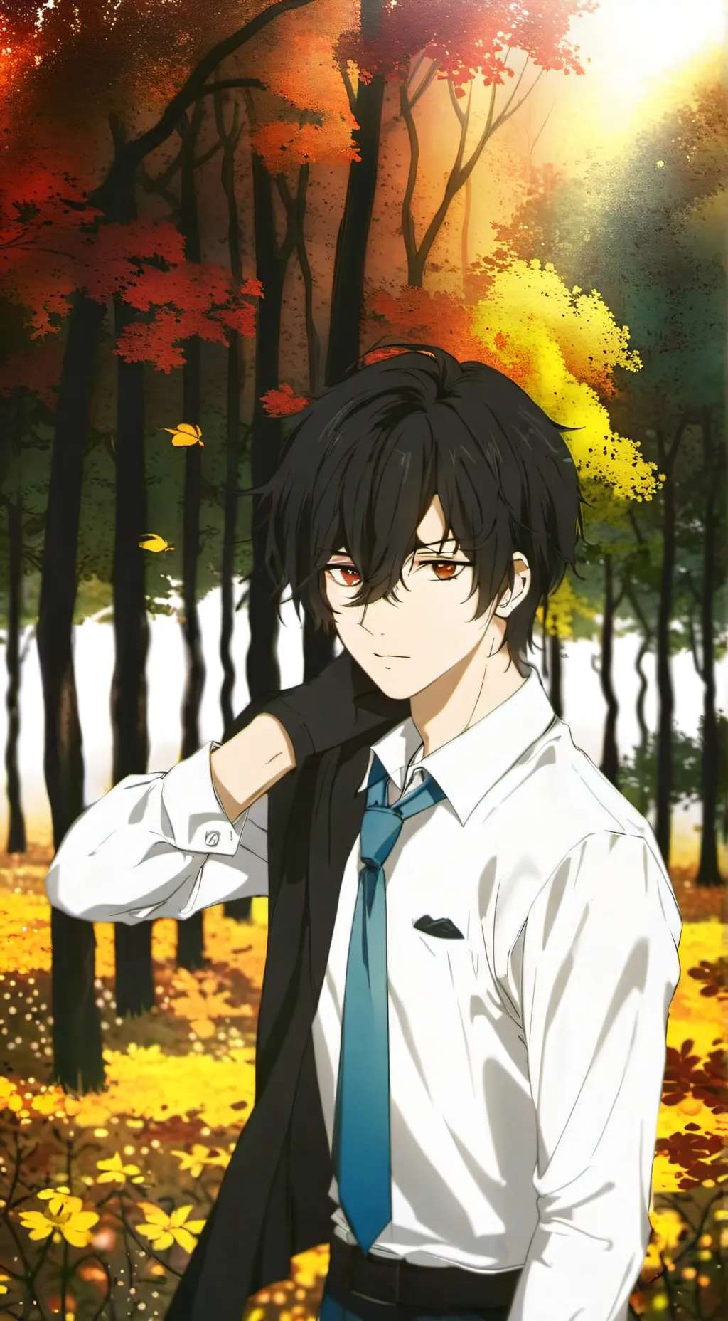 ai character: el tímido  background