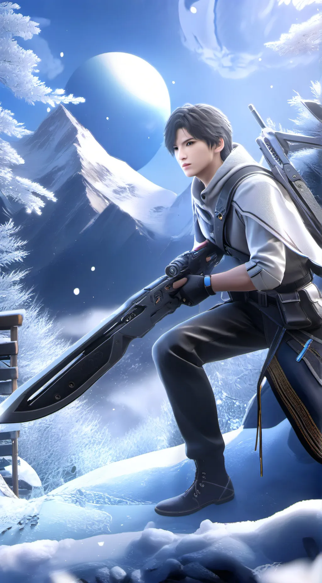 ai character: Aspen background