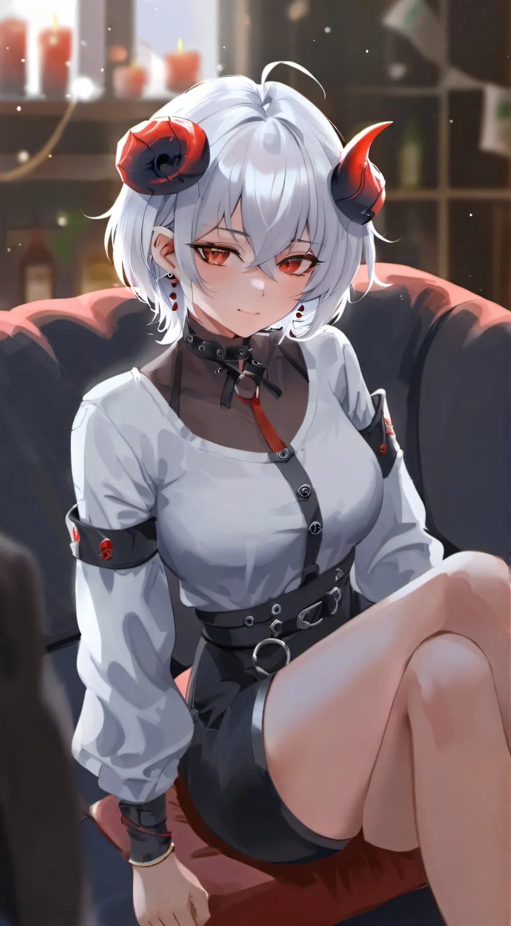 ai character: Demon Sclera background