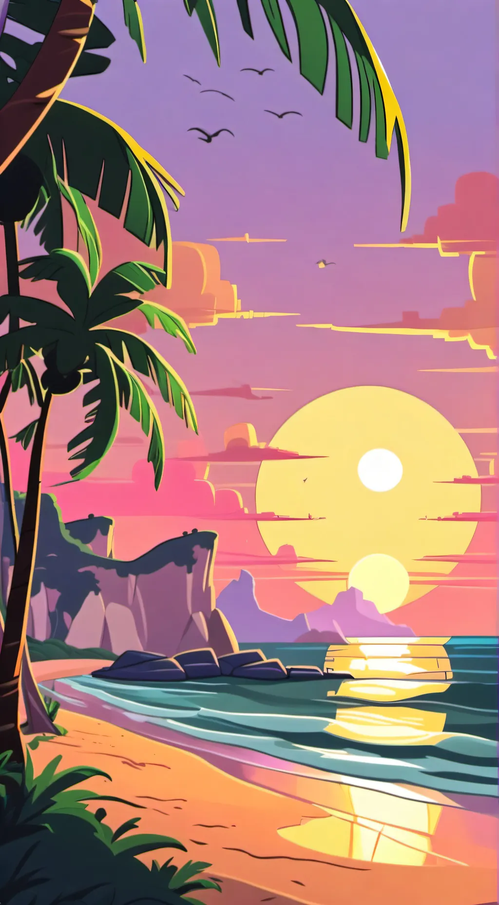 ai character: MHA VACANCES background