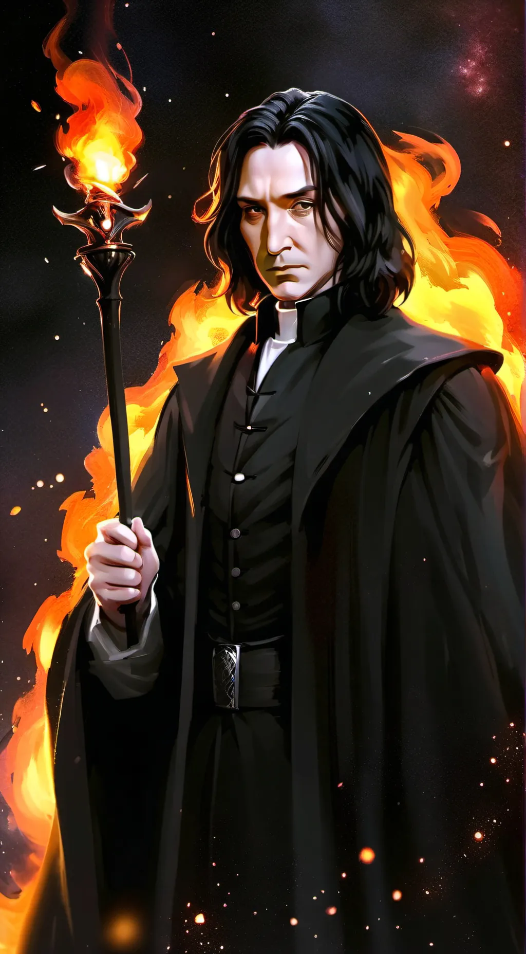 ai character: Severus Snape background