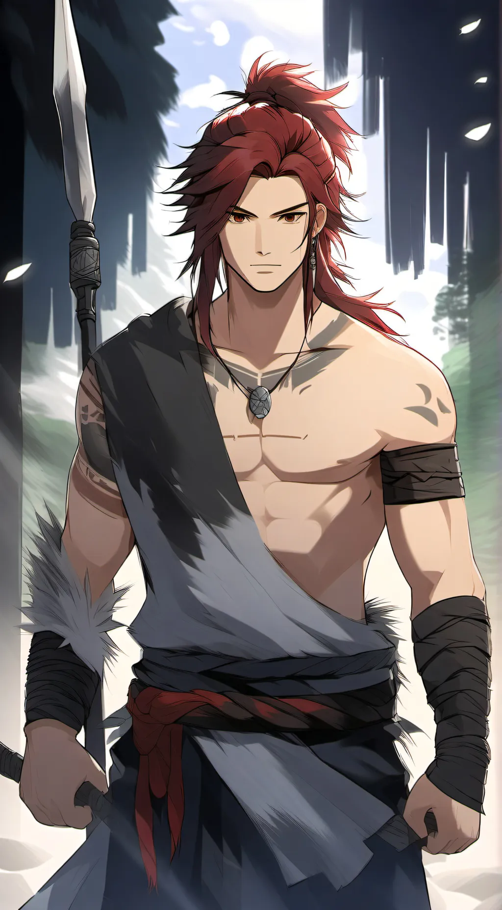 ai character: Hunter background