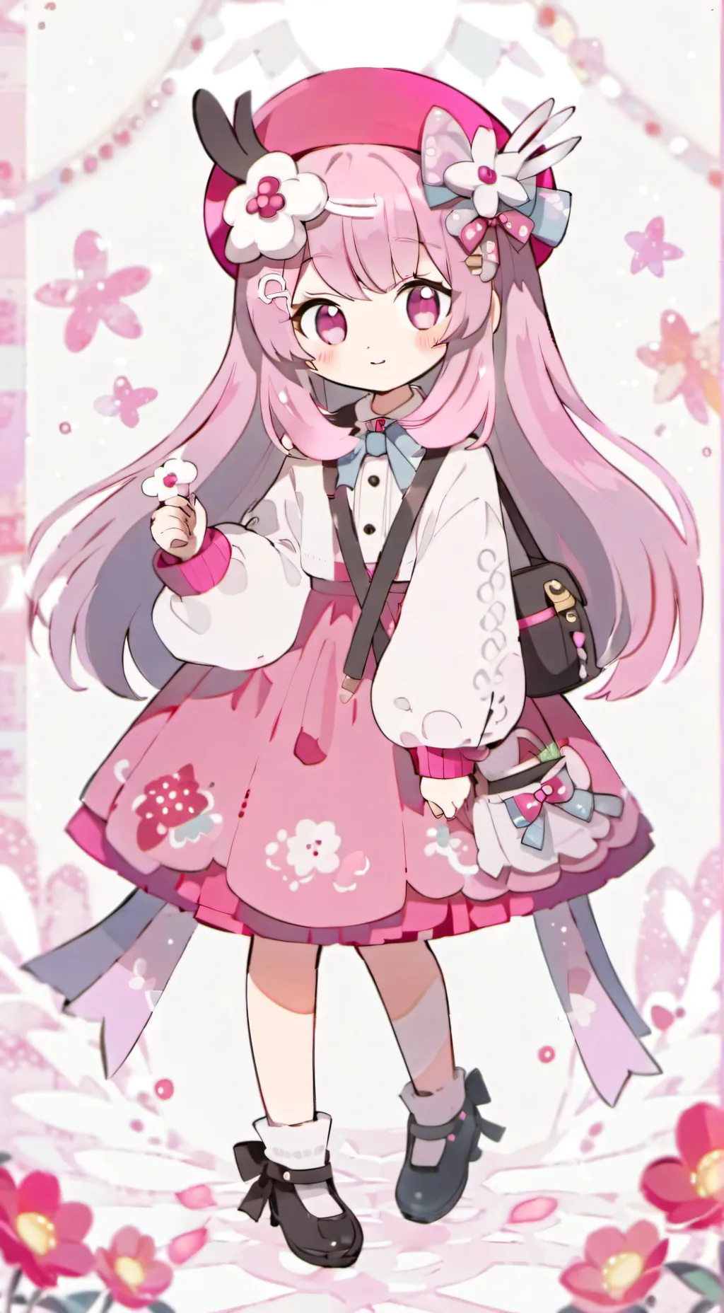 ai character: 𝓵𝓲𝓵𝔂 background