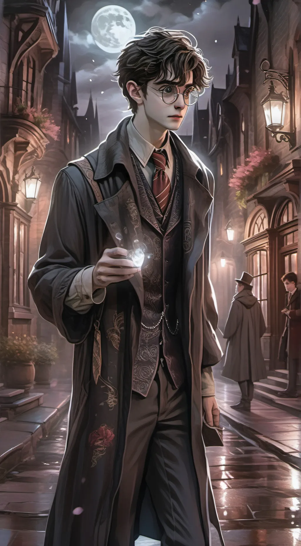 ai character: Harry Potter background