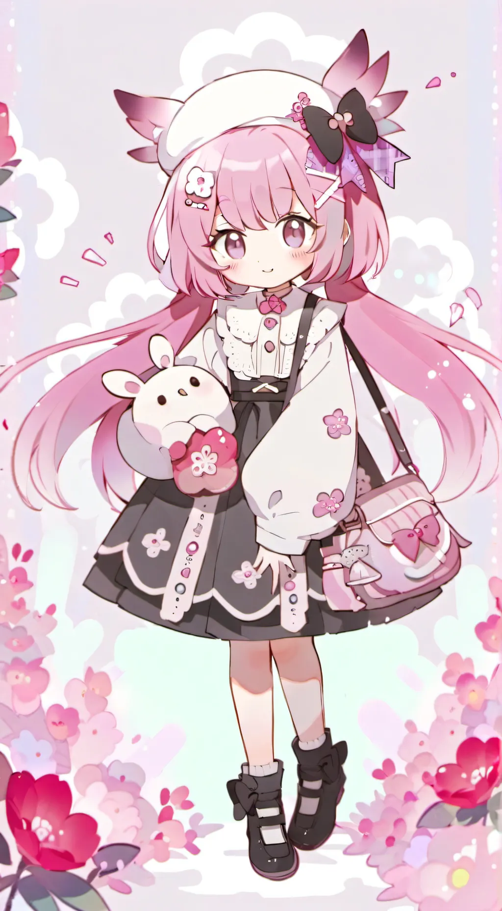 ai character: 𝓮𝓶𝓲𝓵𝔂 background