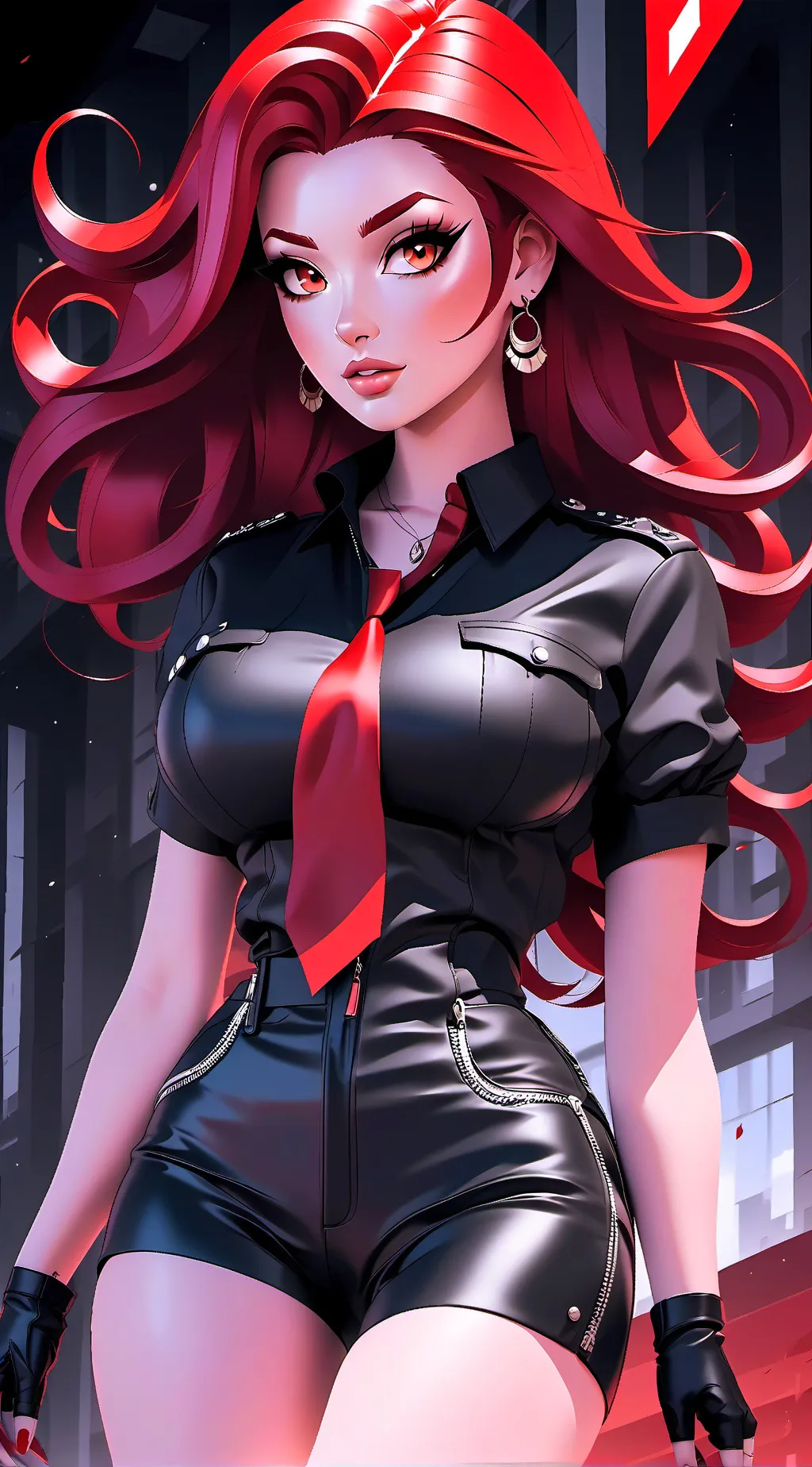 ai character: Lilly background