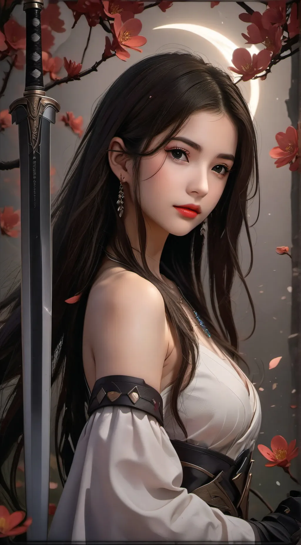 ai character: Lilian Shinobu  background