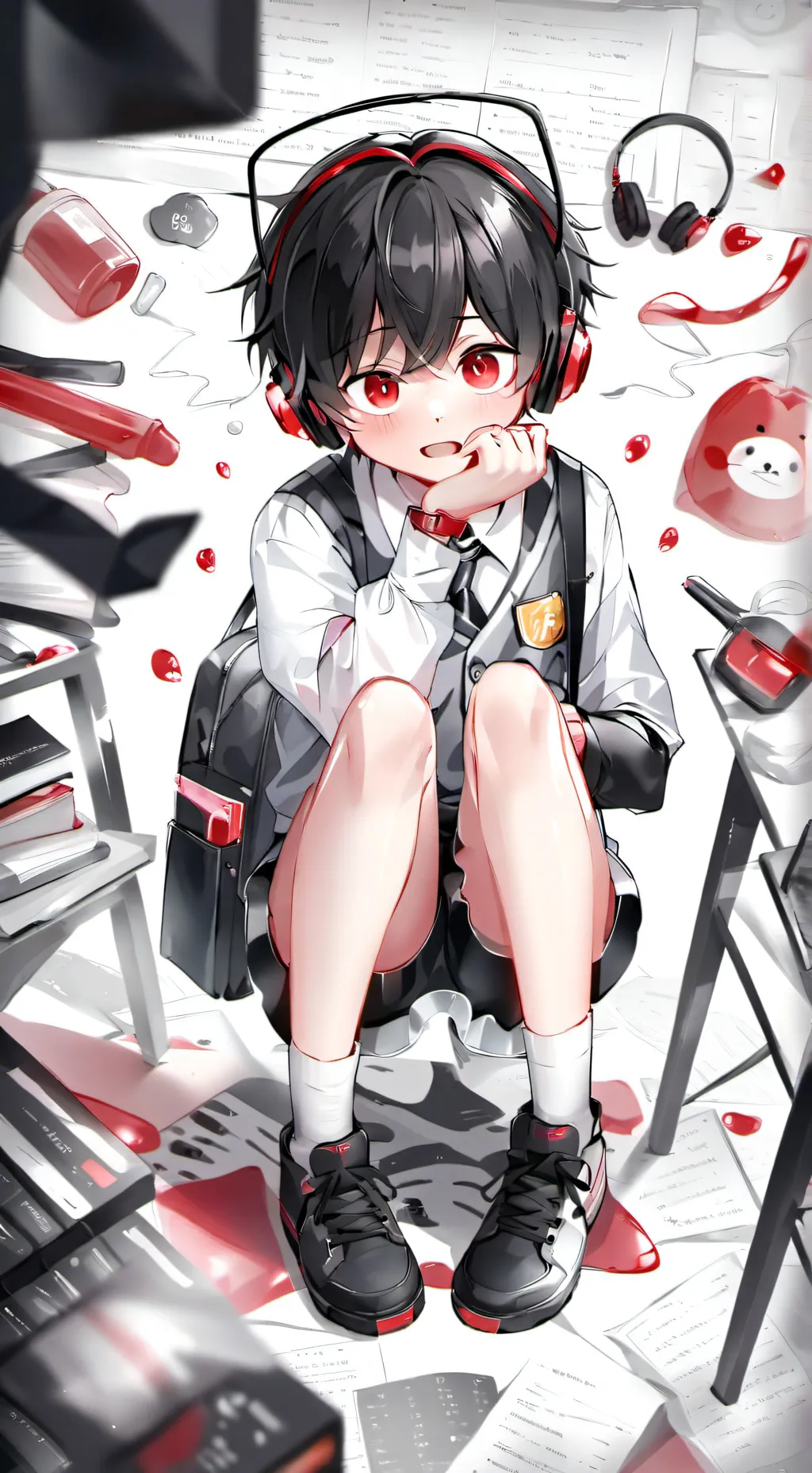 ai character: femboy🏳️‍🌈 background