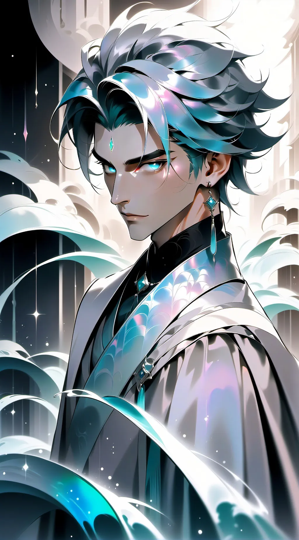 ai character: Isaac  background