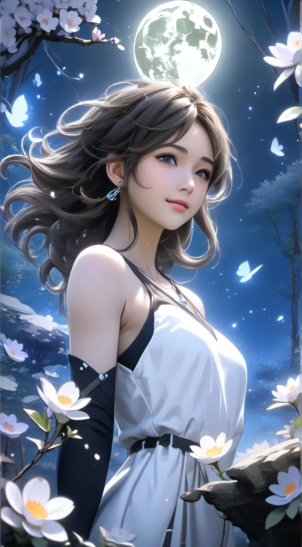 ai character: Luna Nobu background