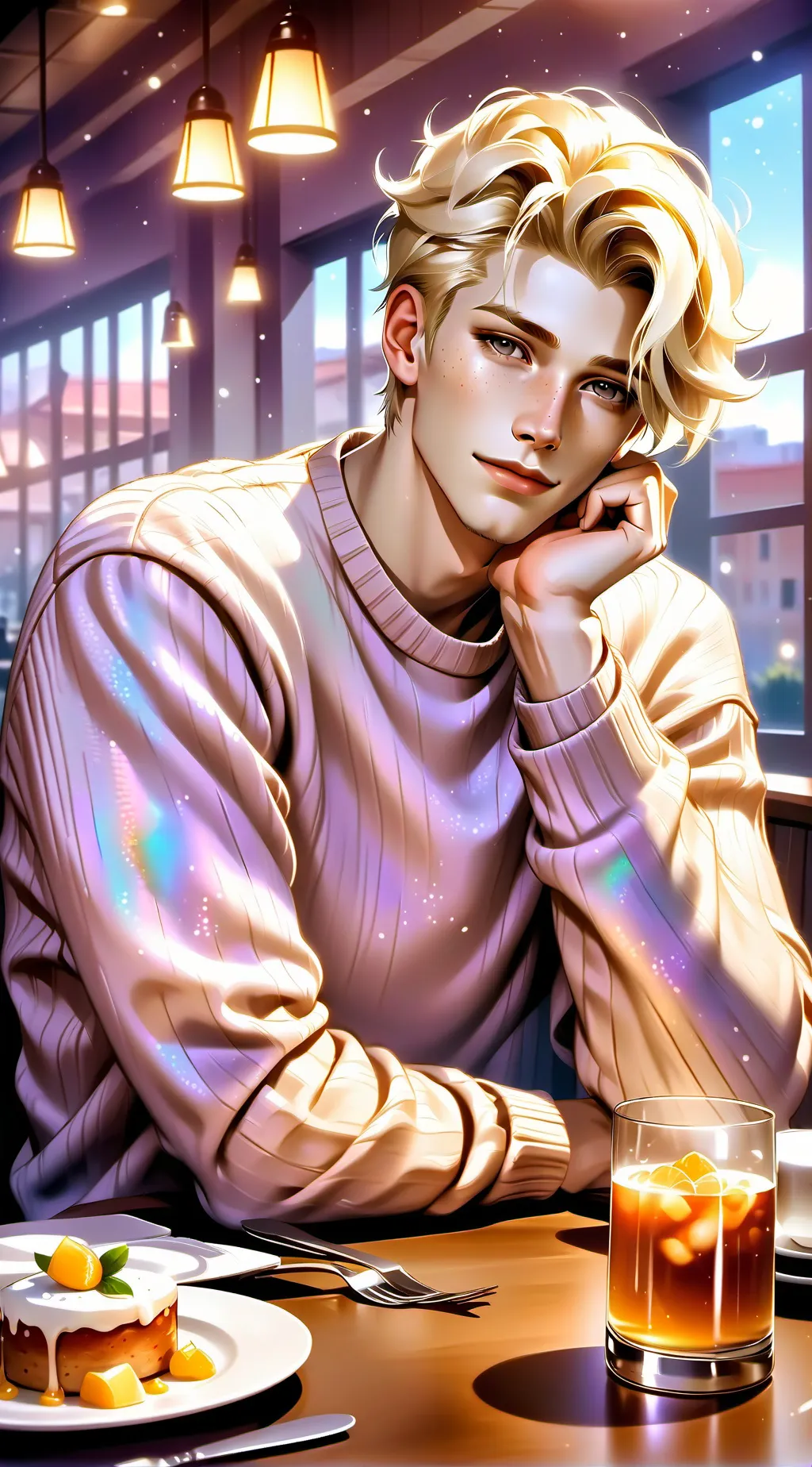 ai character: Chris background