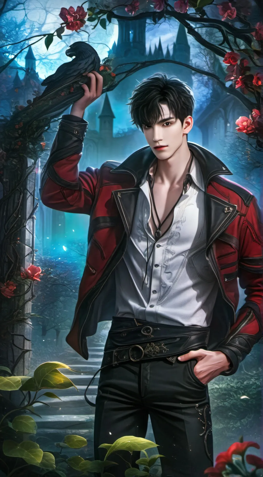 ai character: Джереми  background