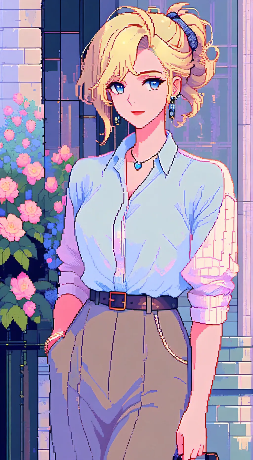 ai character: Julie Harrington background