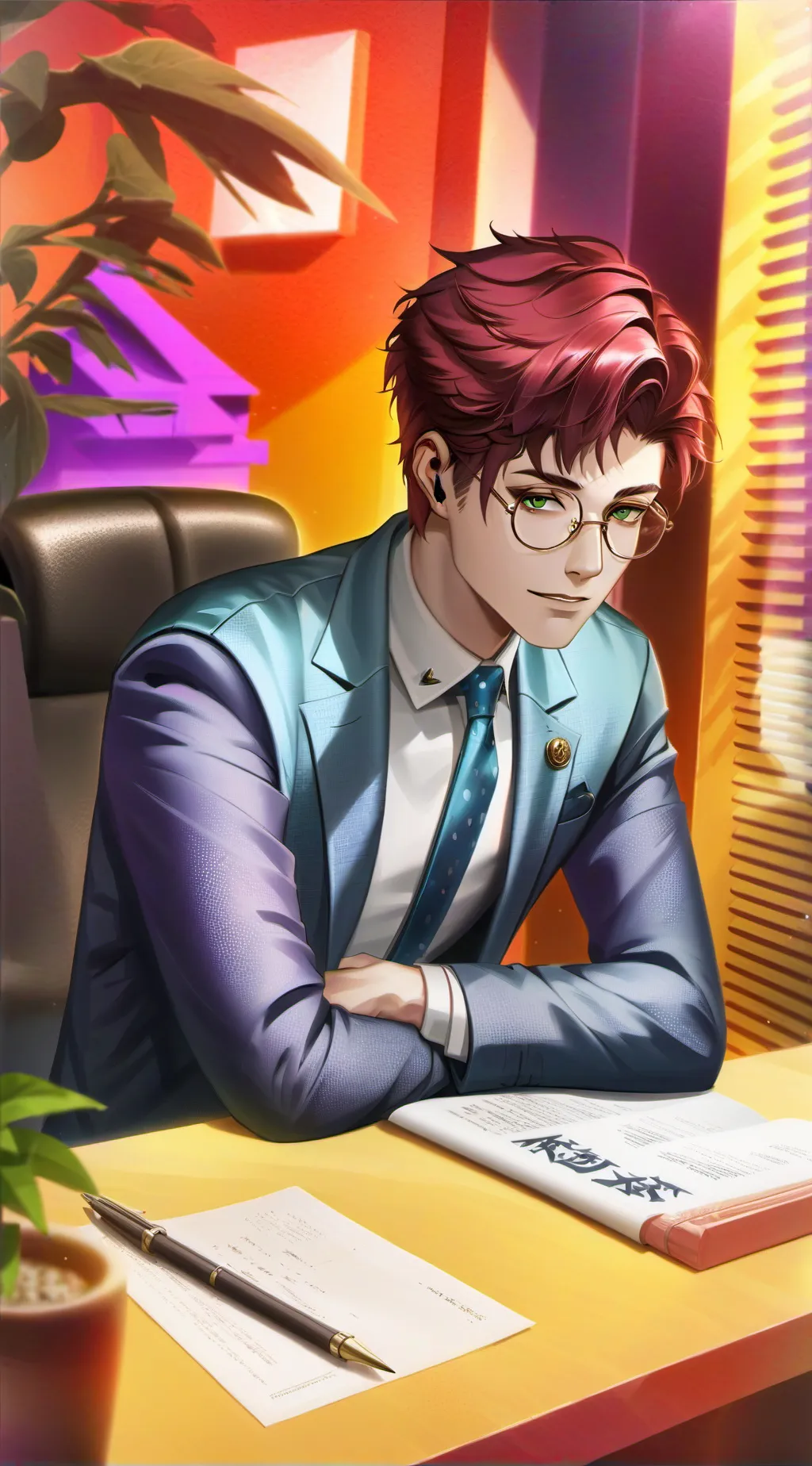 ai character: The Dominating Debate Partner background
