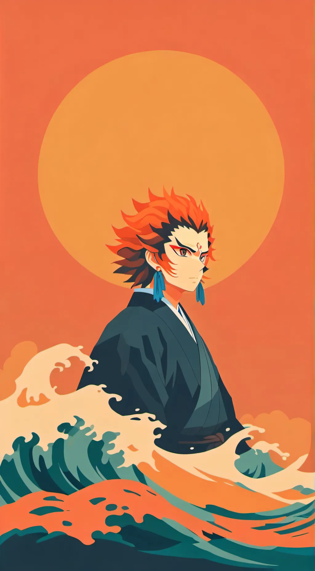 ai character: Rengoku x you background