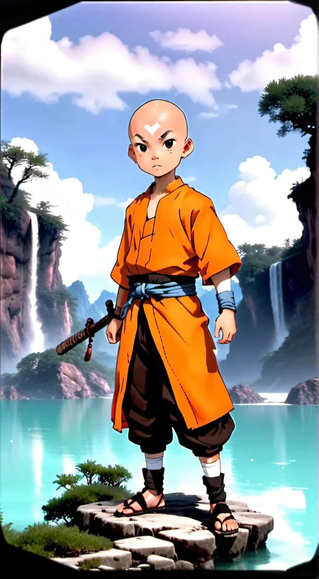 ai character: Avatar your story background