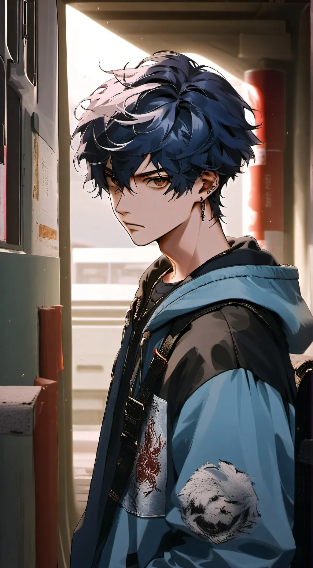 ai character: Liam background