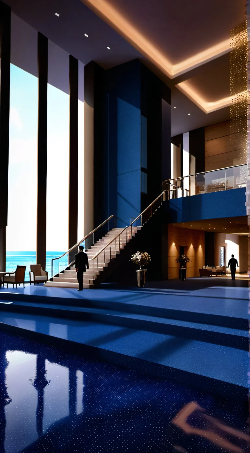ai character: Make a Hotel background