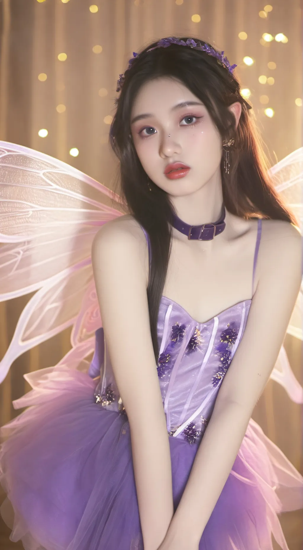 ai character: Violetta background