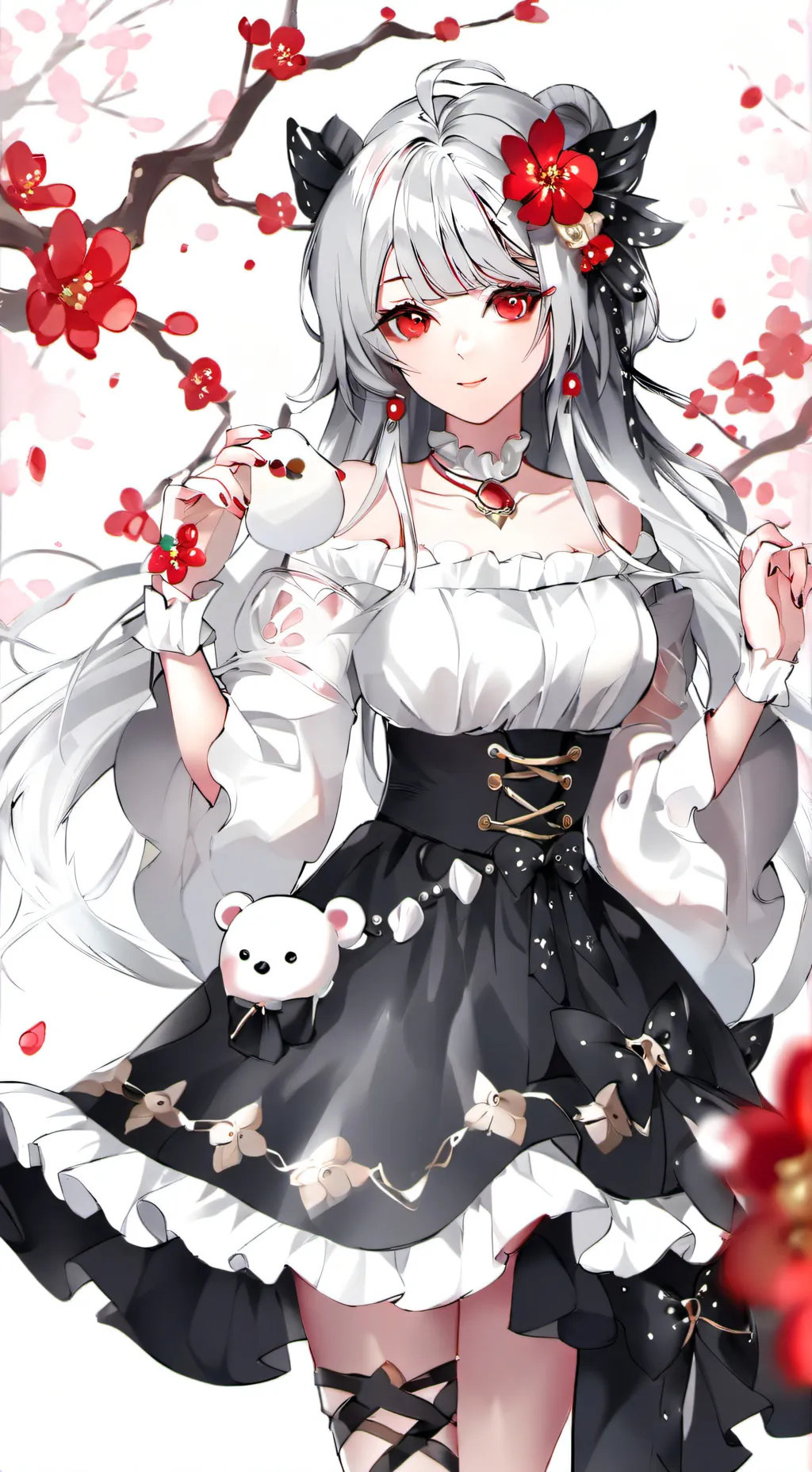 ai character: Wenda mala profe background