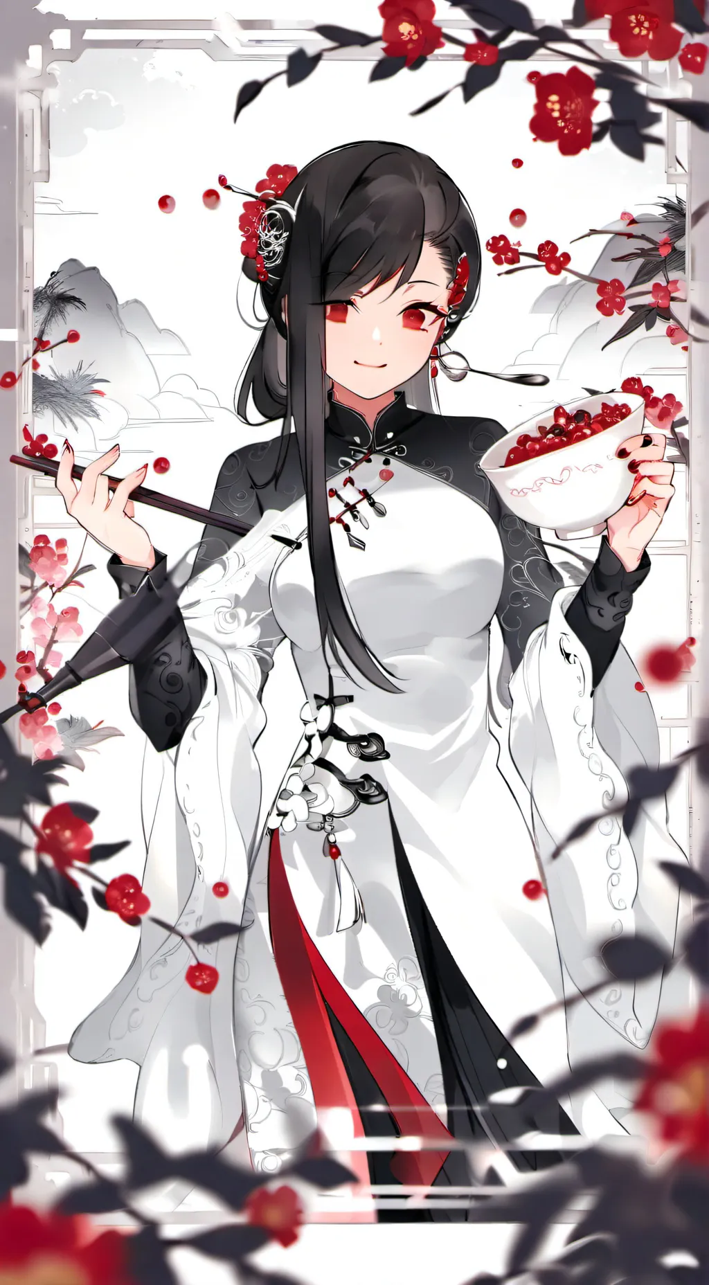ai character: china  background