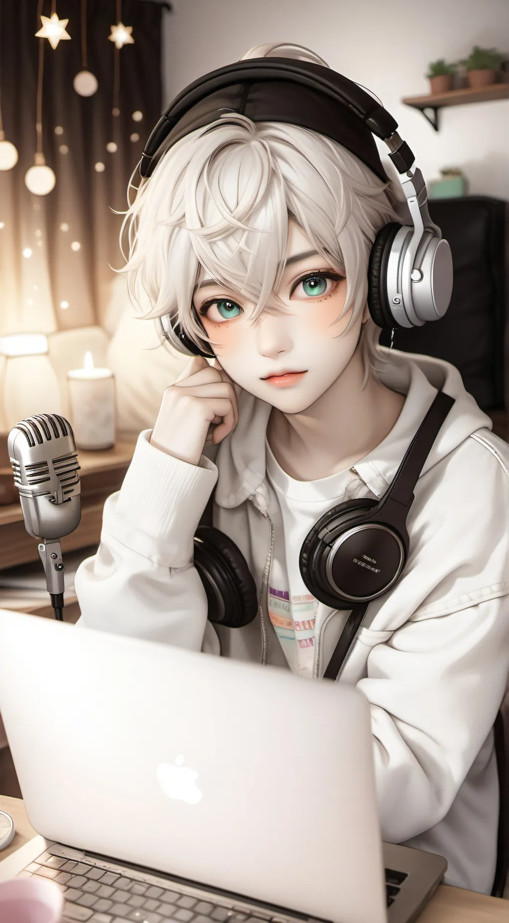 ai character: The Singing Tycoon background