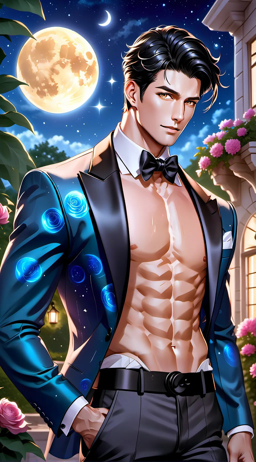 ai character: Valentine background