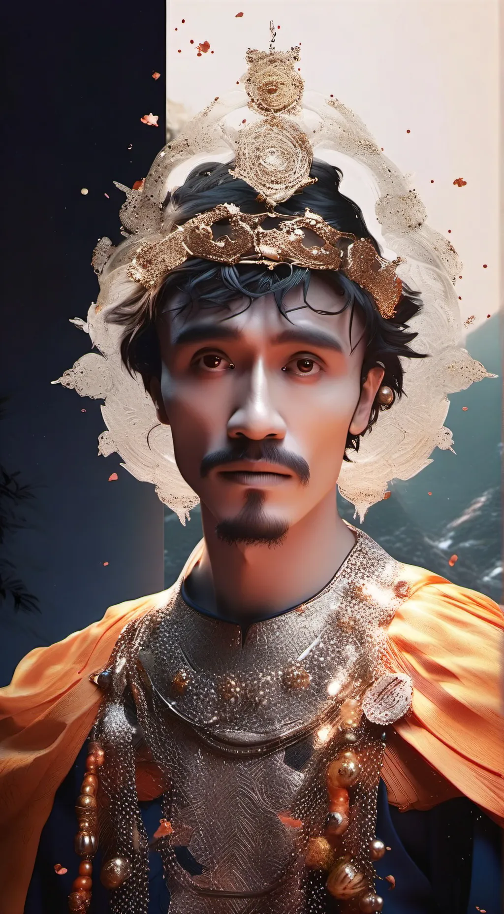 ai character: AZICK background