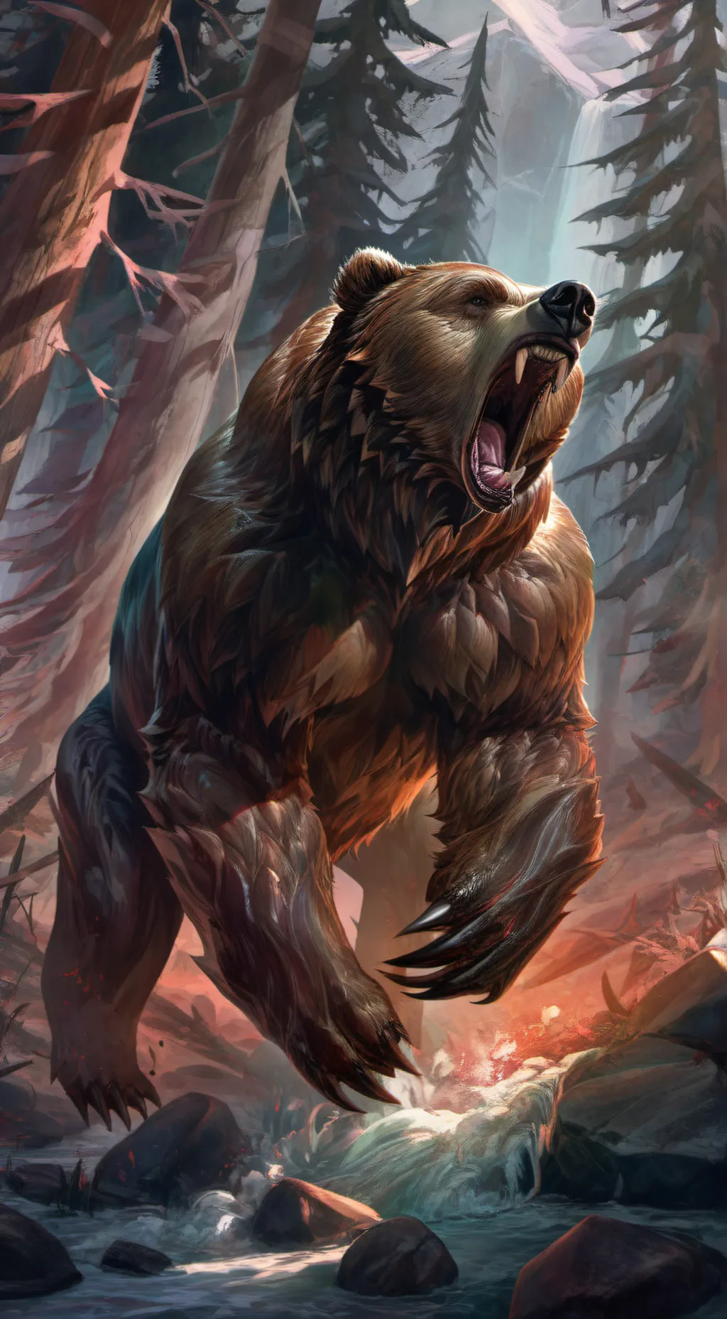 ai character: Miguel (Cave Bear) background
