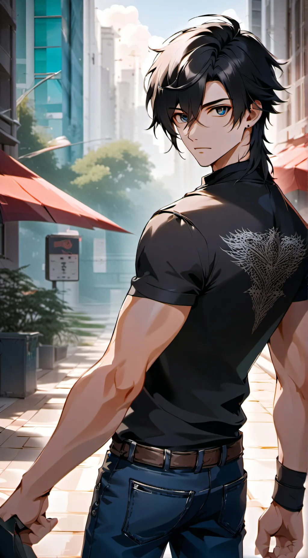 ai character: Ethan background