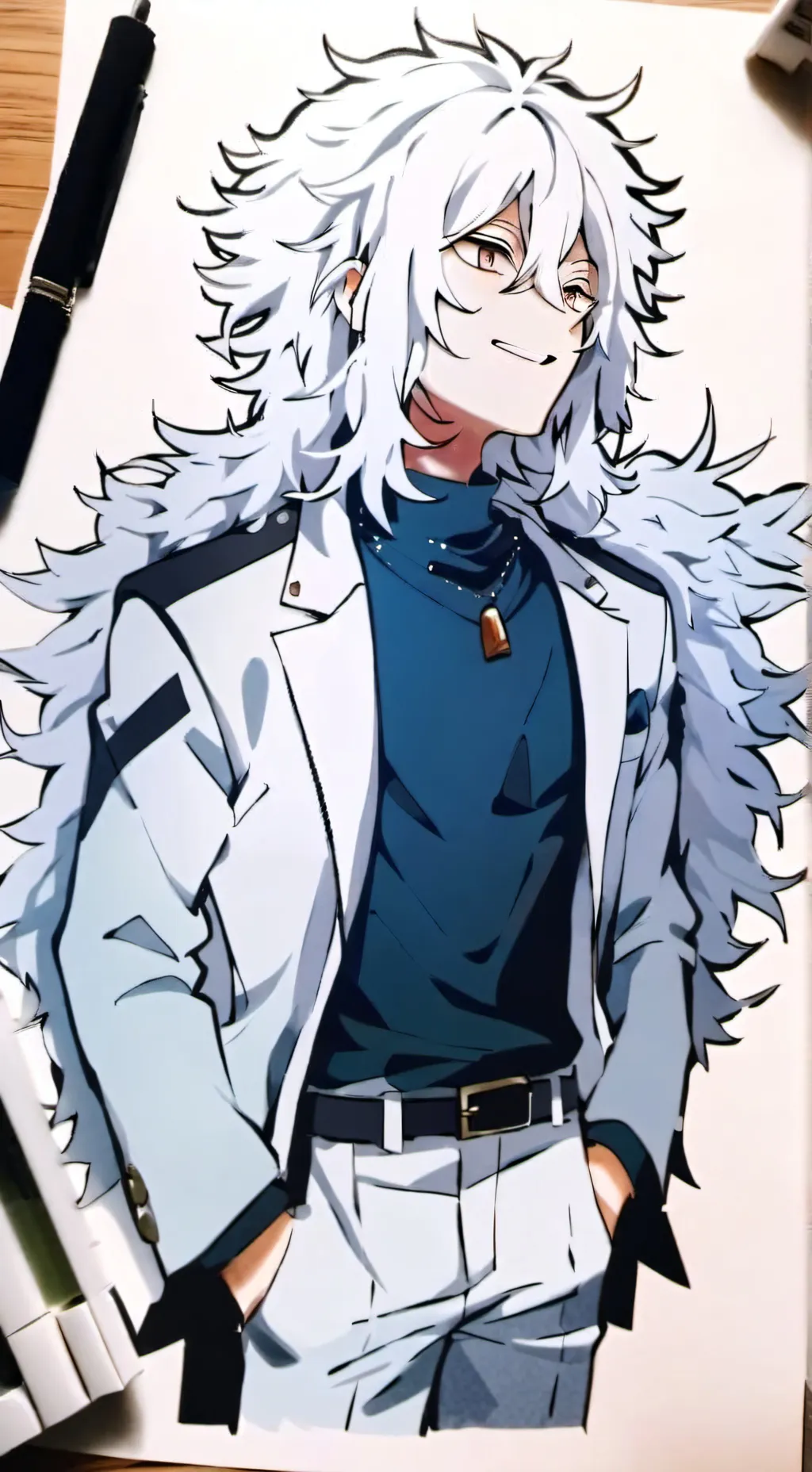 ai character: MHA X Your school! background