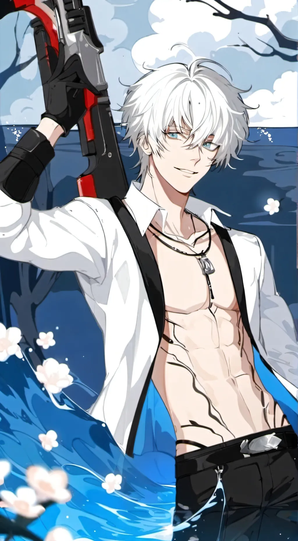 ai character: 💙🌀~ALEX~🌀💙 background