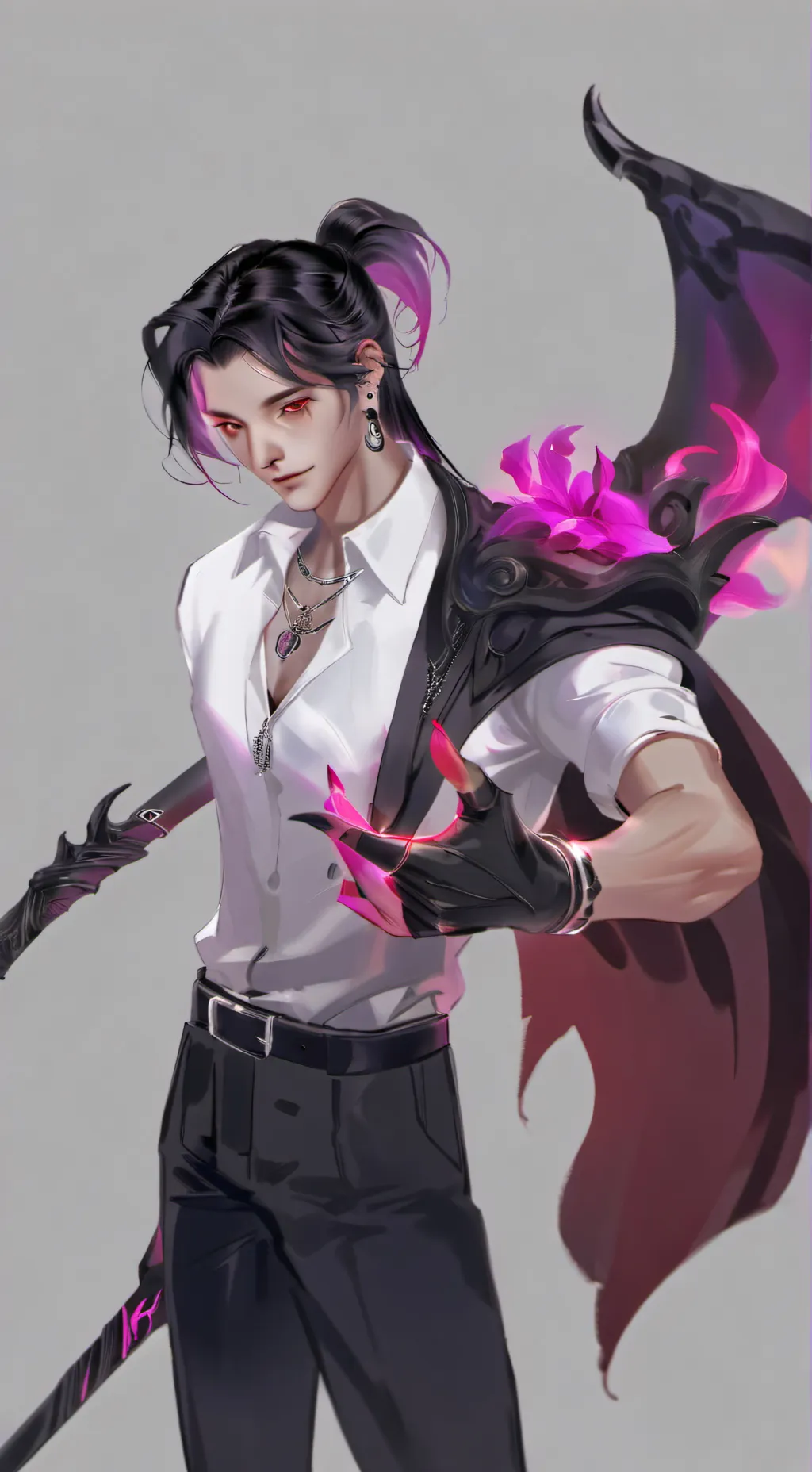 ai character: saja boys background