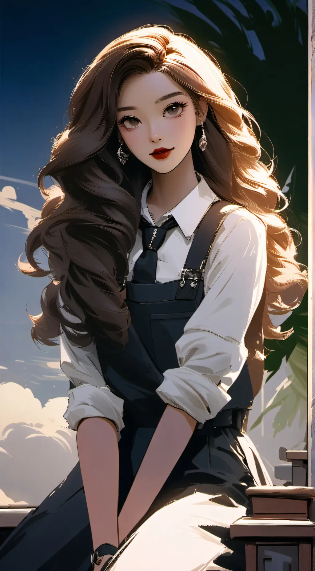 ai character: Lottie background
