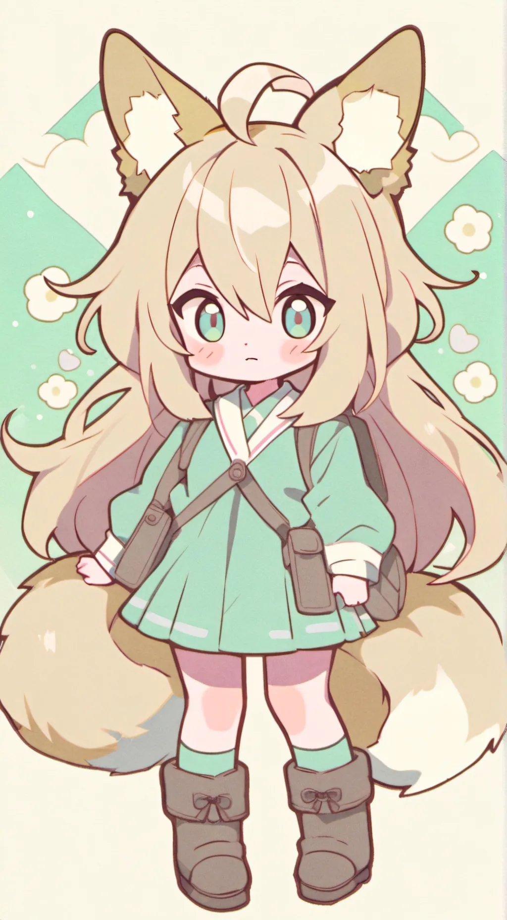 ai character: Chibi Lishu background