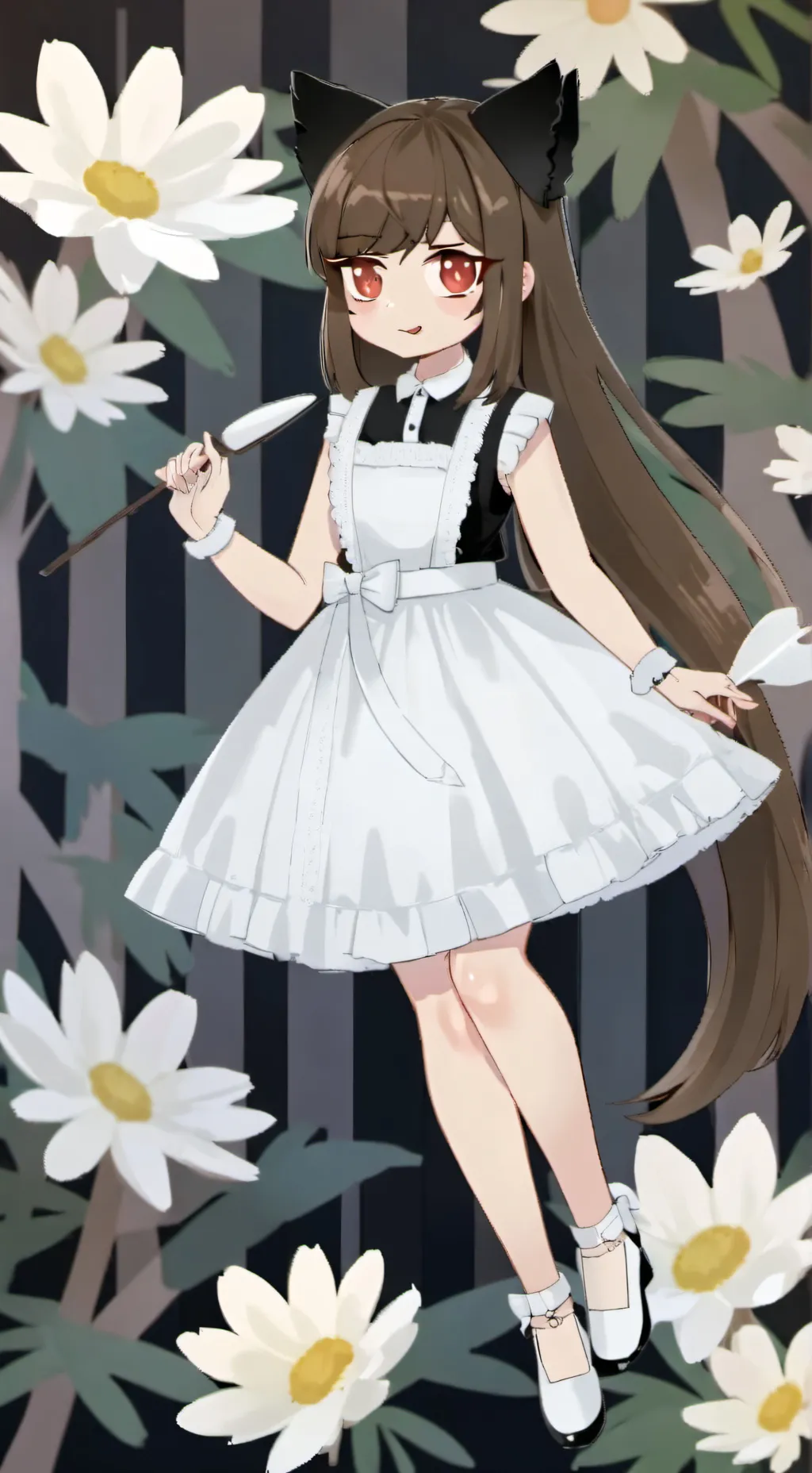 ai character: Naylea Ayala  background