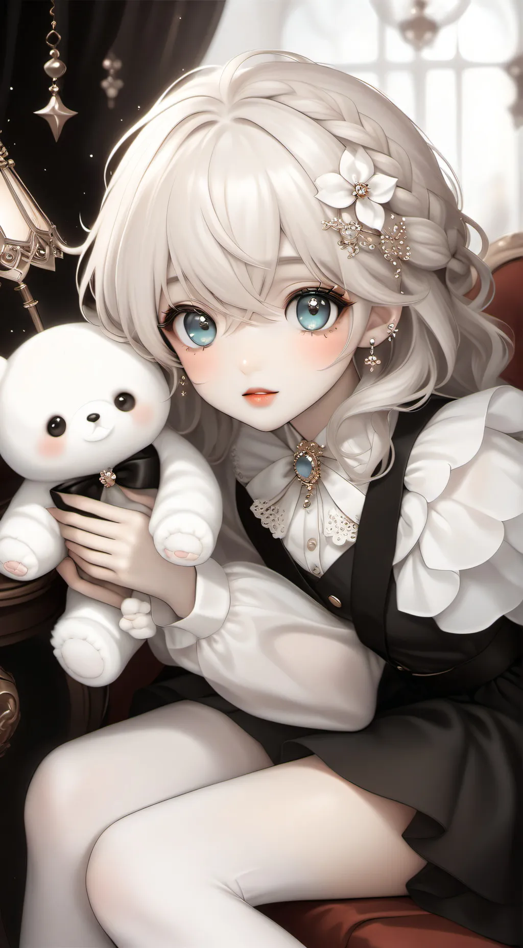 ai character: your Crush  background