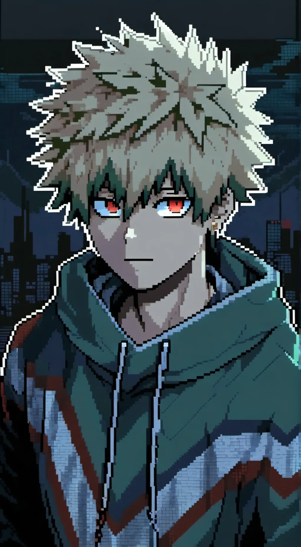 ai character: . ÷{Bakugo bf}÷. background