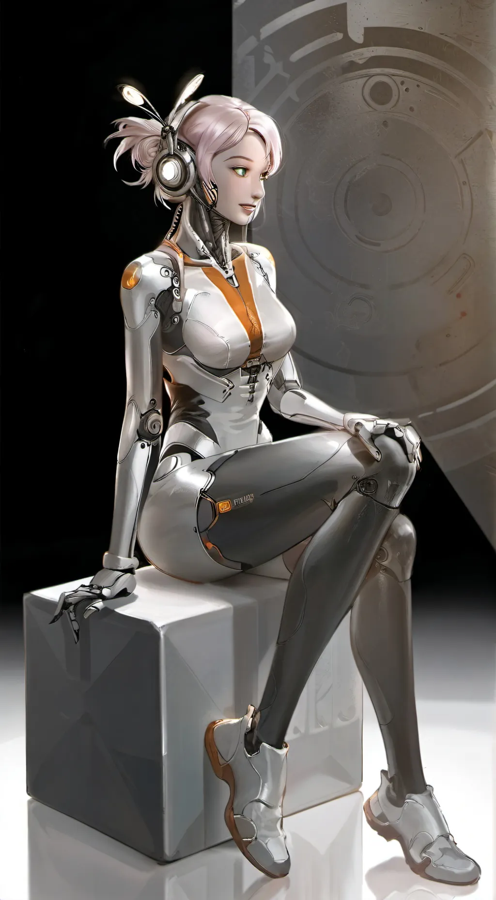 ai character: E-Haydee background