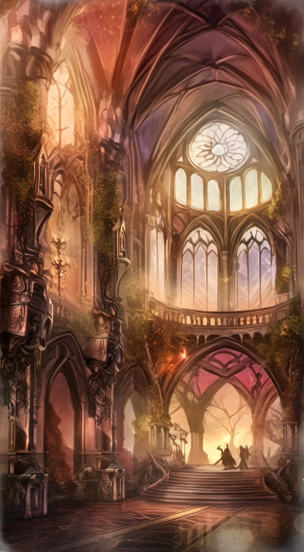 ai character: outdoors background