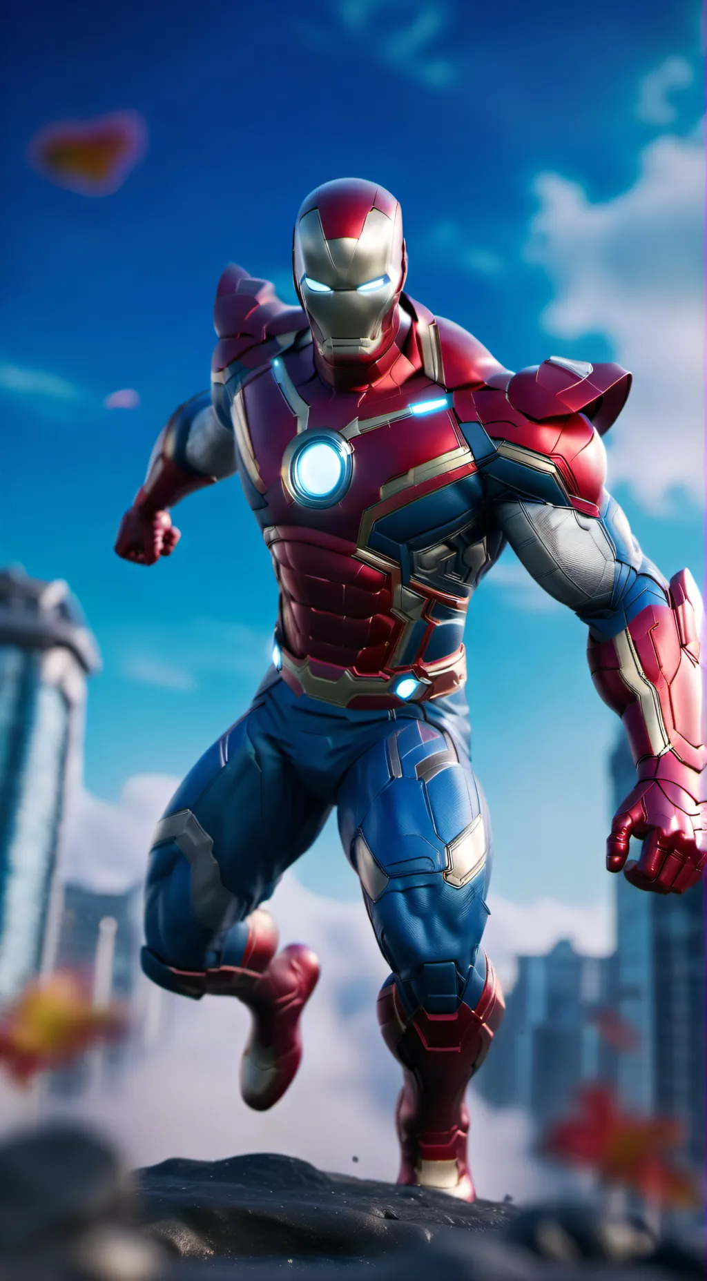 ai character: Avengers background